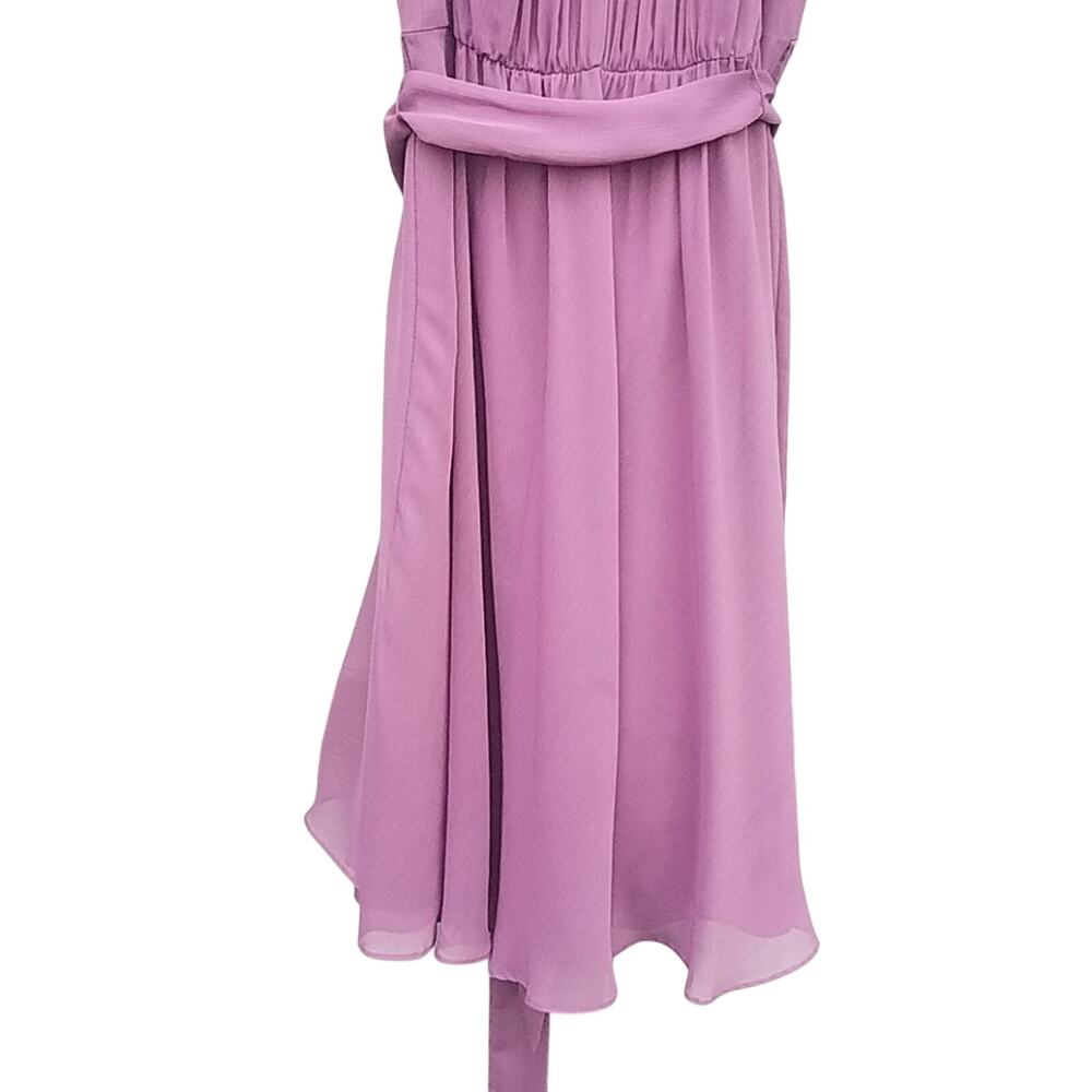 David's Bridal | Lavender Beaded Formal Dress 2 Bridal - Picture 8 of 10